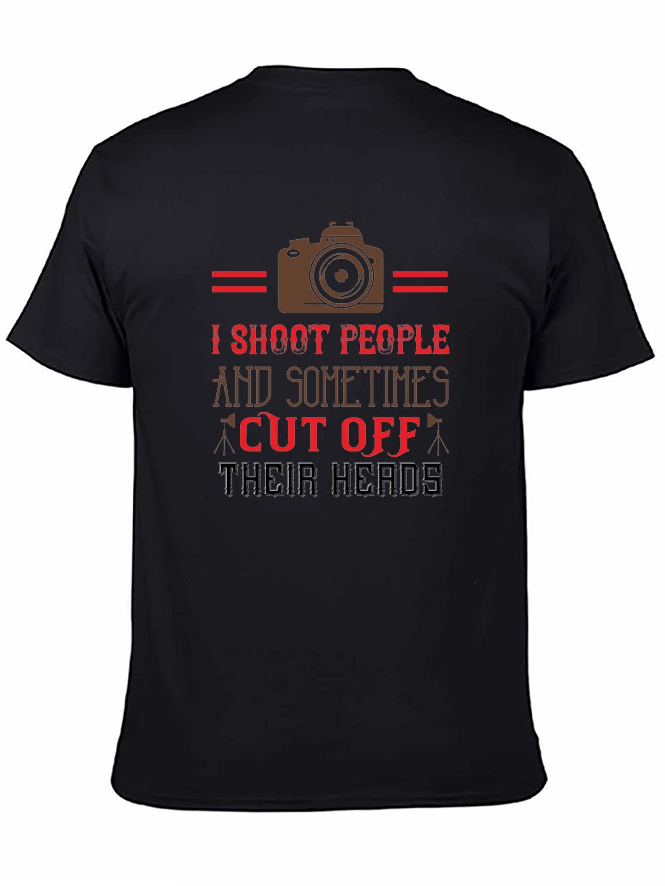 Photographer Humor T-Shirt - I Shoot People