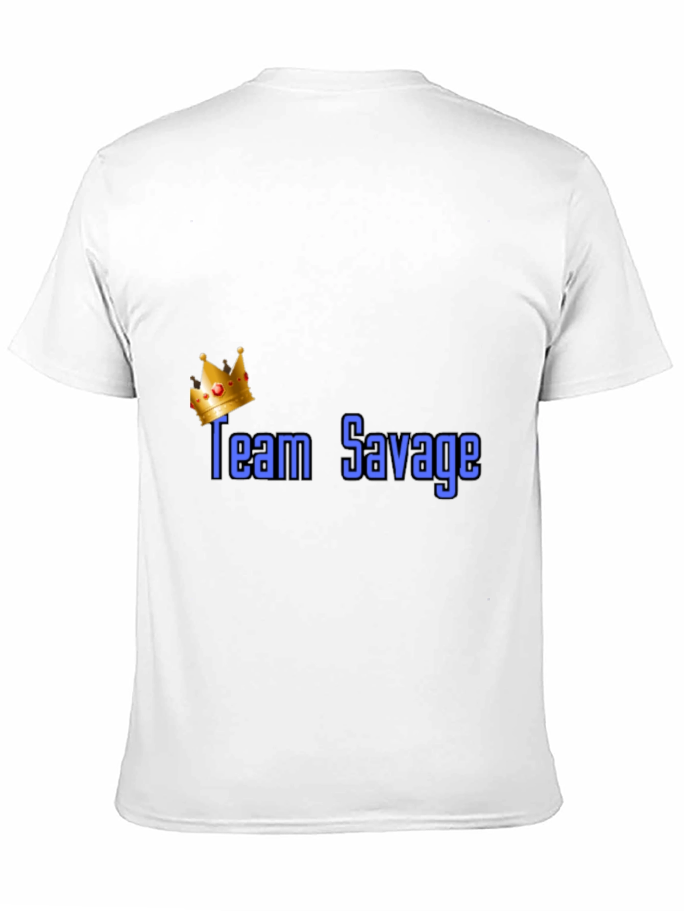 Team Savage Crown Graphic T-Shirt - Black