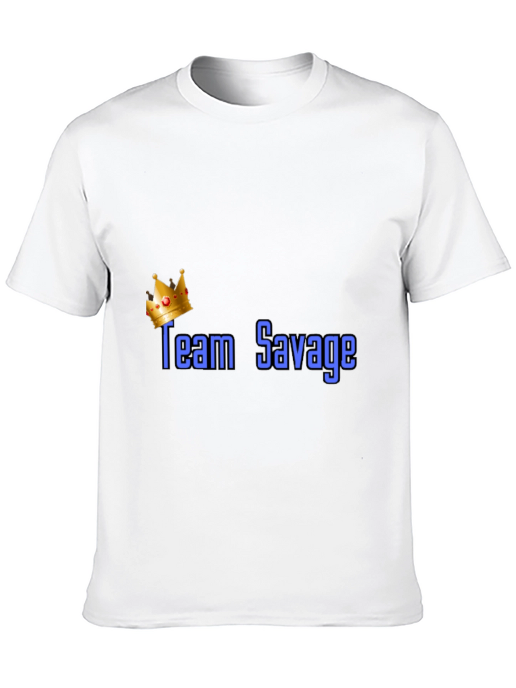 Team Savage Crown Graphic T-Shirt - Black