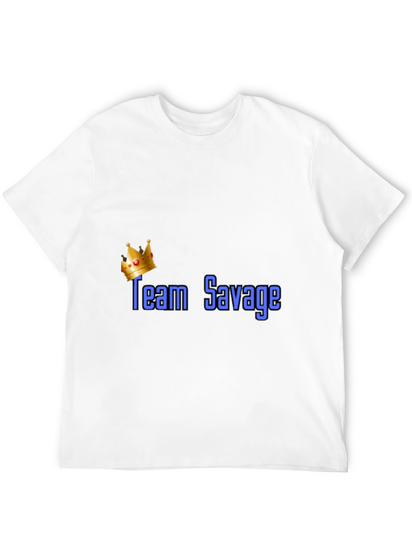Team Savage Crown Graphic T-Shirt - Black