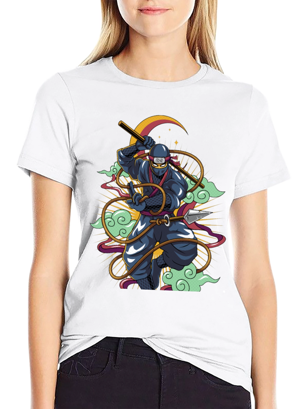 Ninja Warrior Graphic T-Shirt