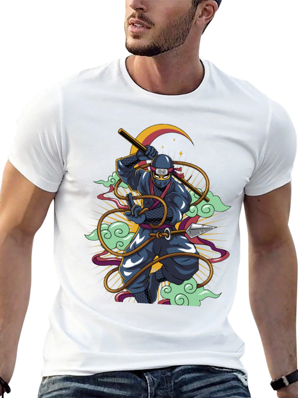 Ninja Warrior Graphic T-Shirt