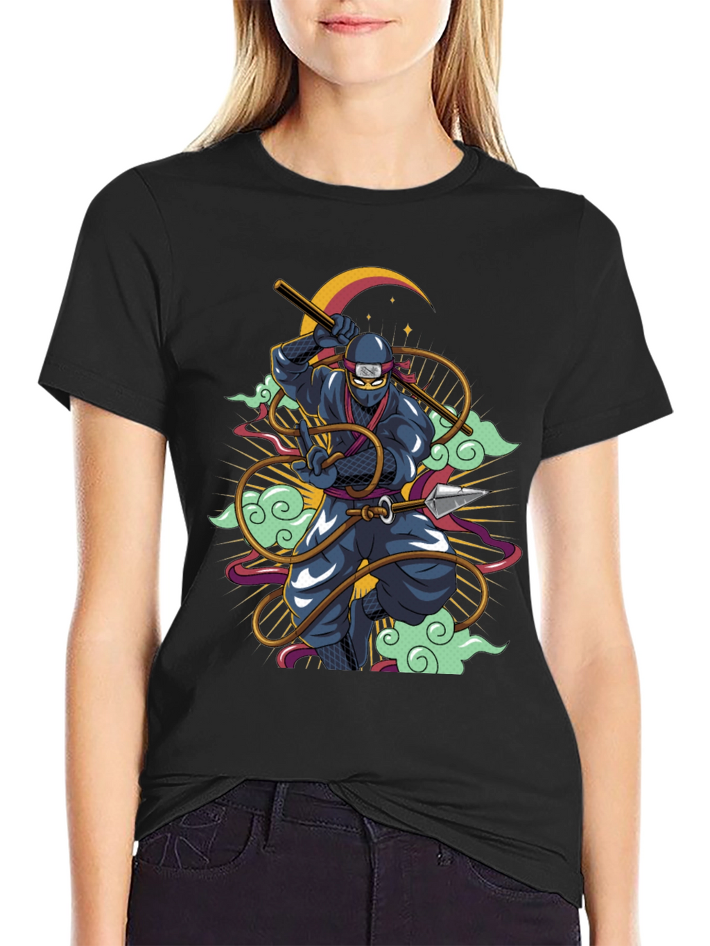 Ninja Warrior Graphic T-Shirt