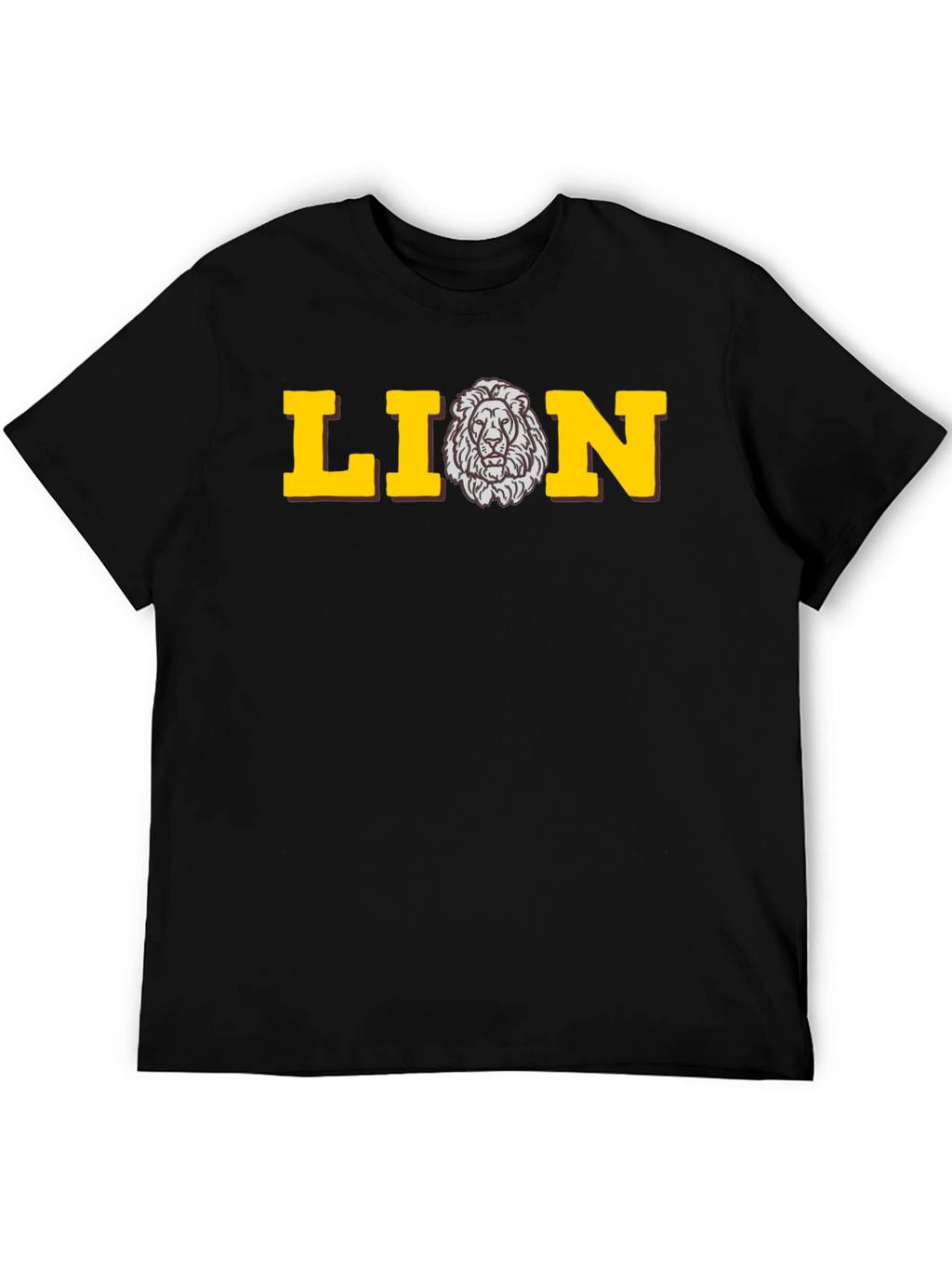 Lion Graphic T-Shirt - Bold Design