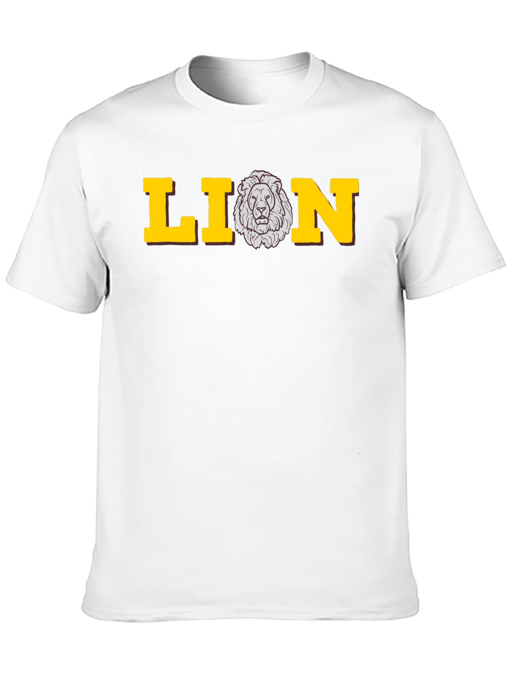 Lion Graphic T-Shirt - Bold Design