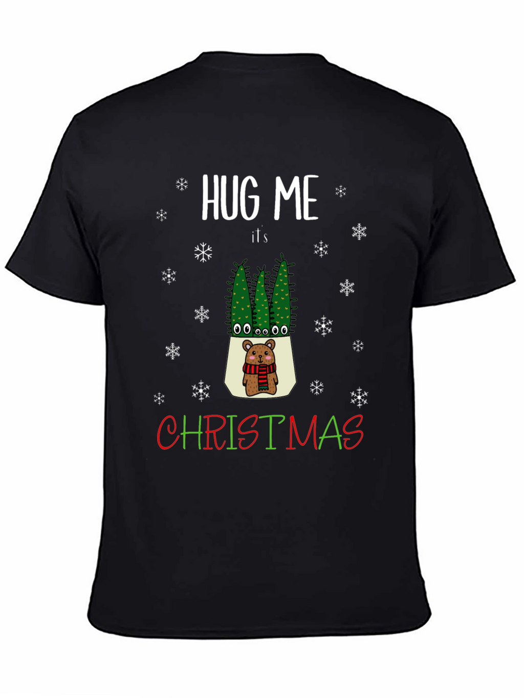 Hug Me Its Christmas Graphic Tee