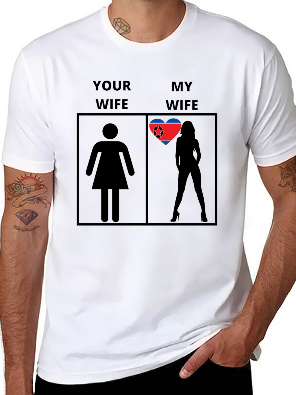 Humorous My Wife Graphic Tee