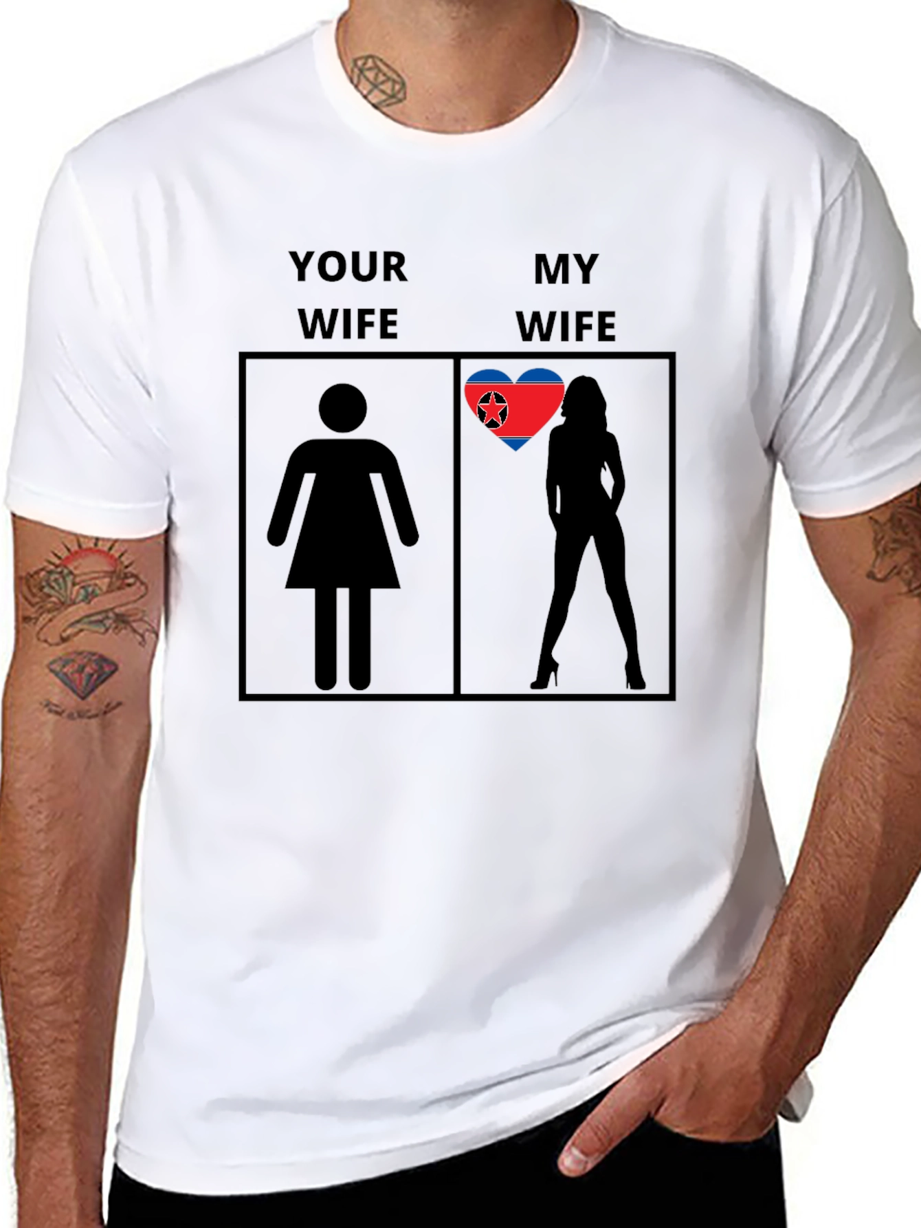 Humorous My Wife Graphic Tee