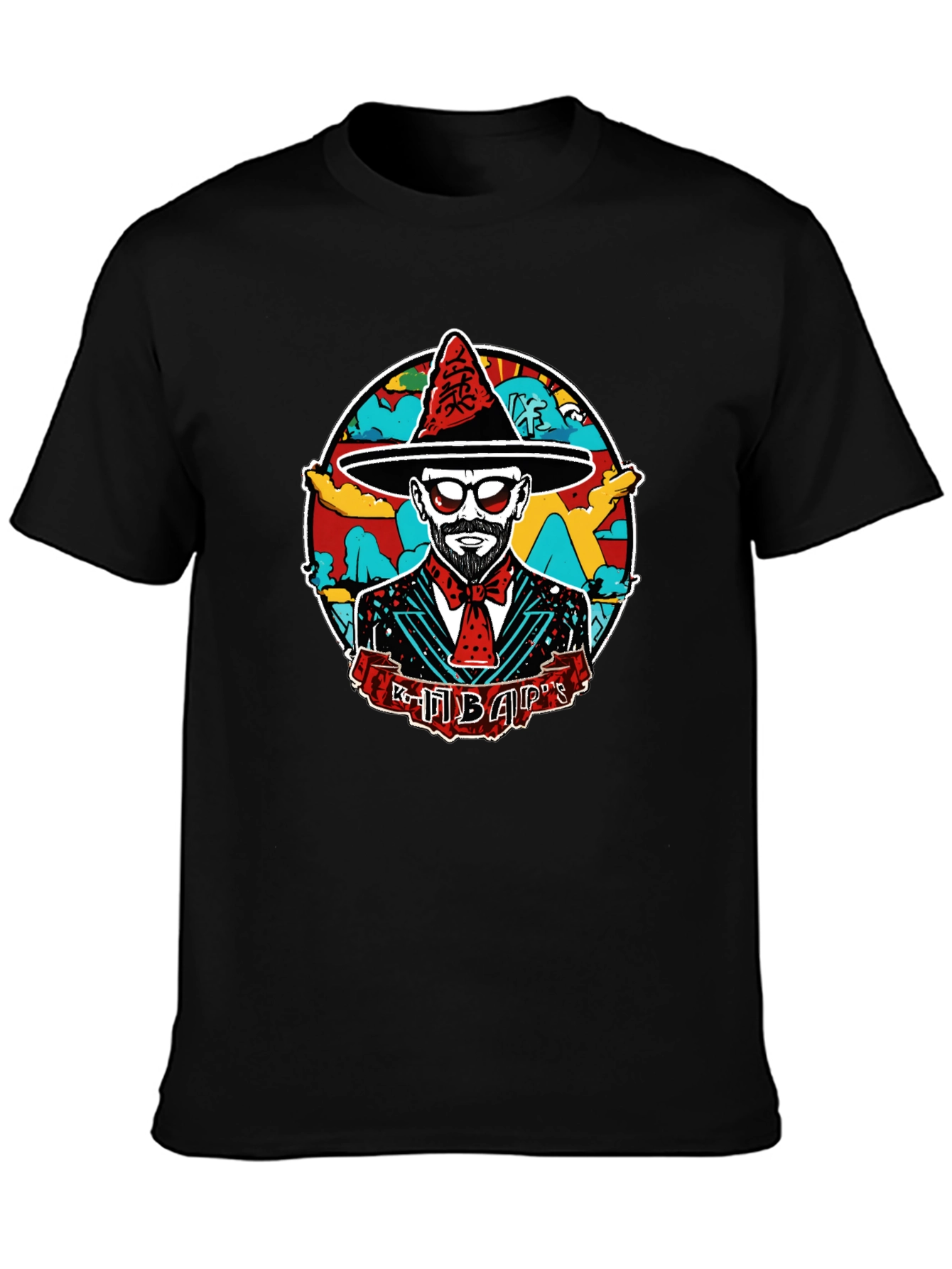 Hipster Mariachi T-Shirt Cool Novelty Graphic Tee