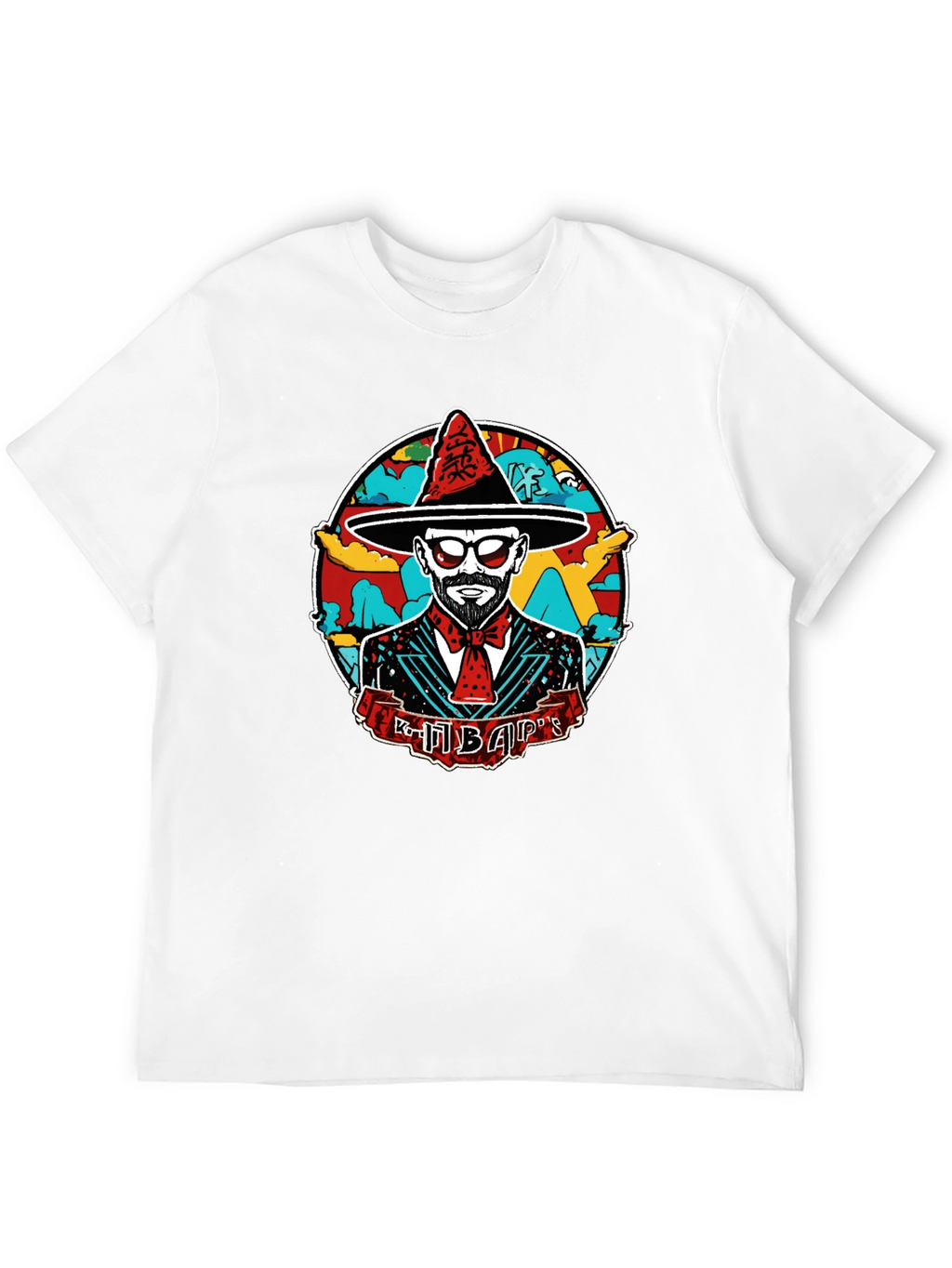 Hipster Mariachi T-Shirt Cool Novelty Graphic Tee