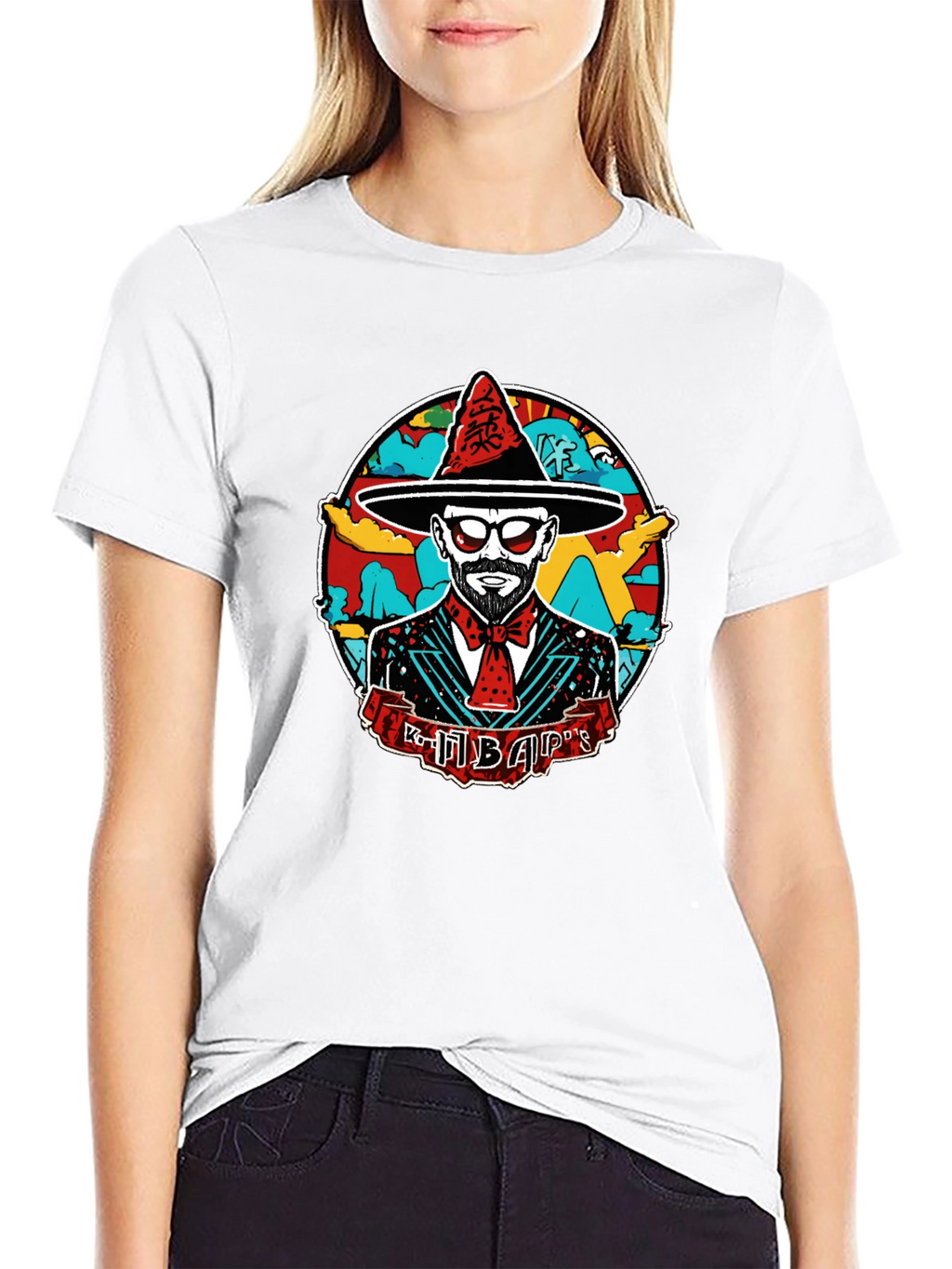 Hipster Mariachi T-Shirt Cool Novelty Graphic Tee
