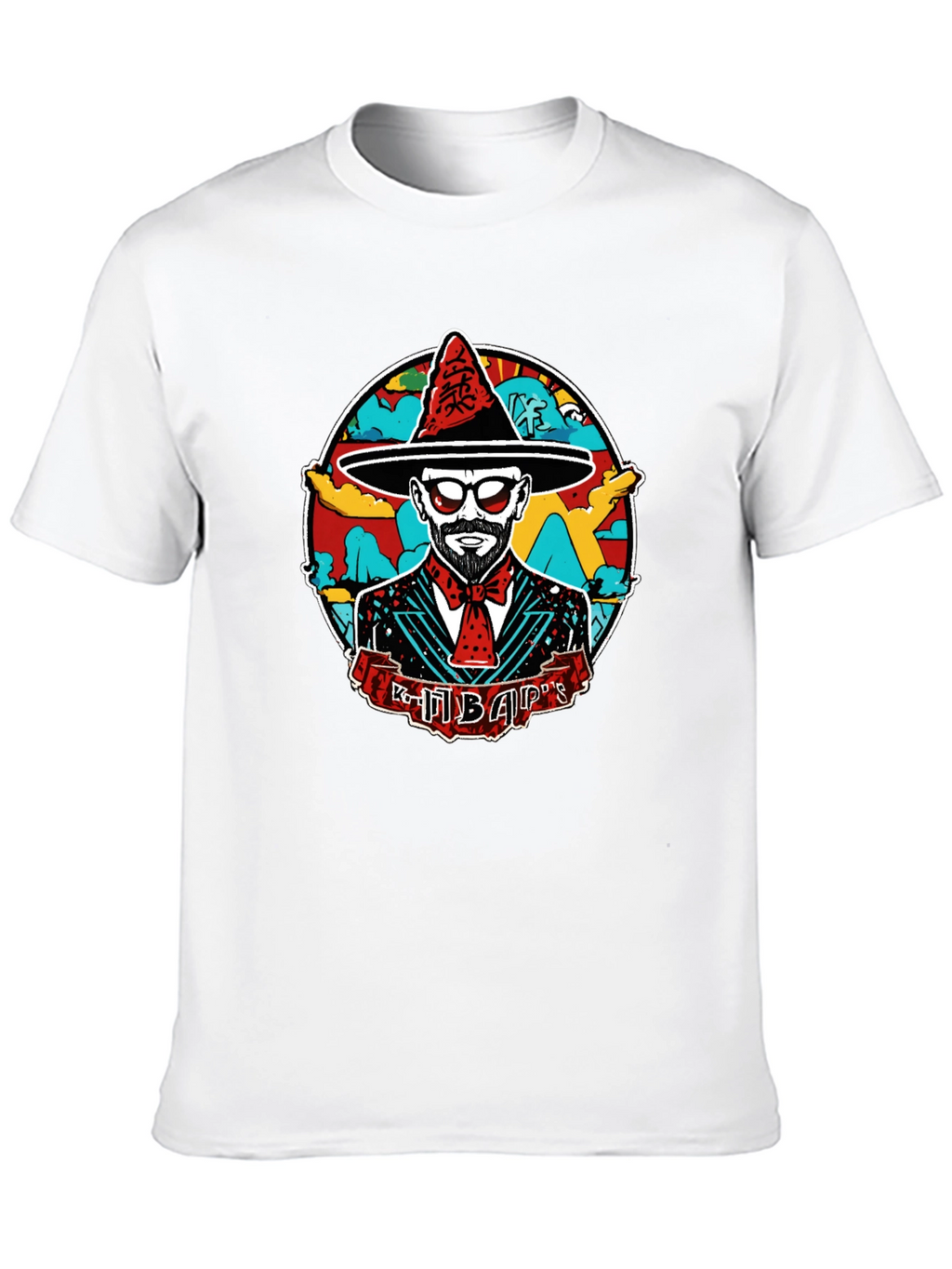 Hipster Mariachi T-Shirt Cool Novelty Graphic Tee