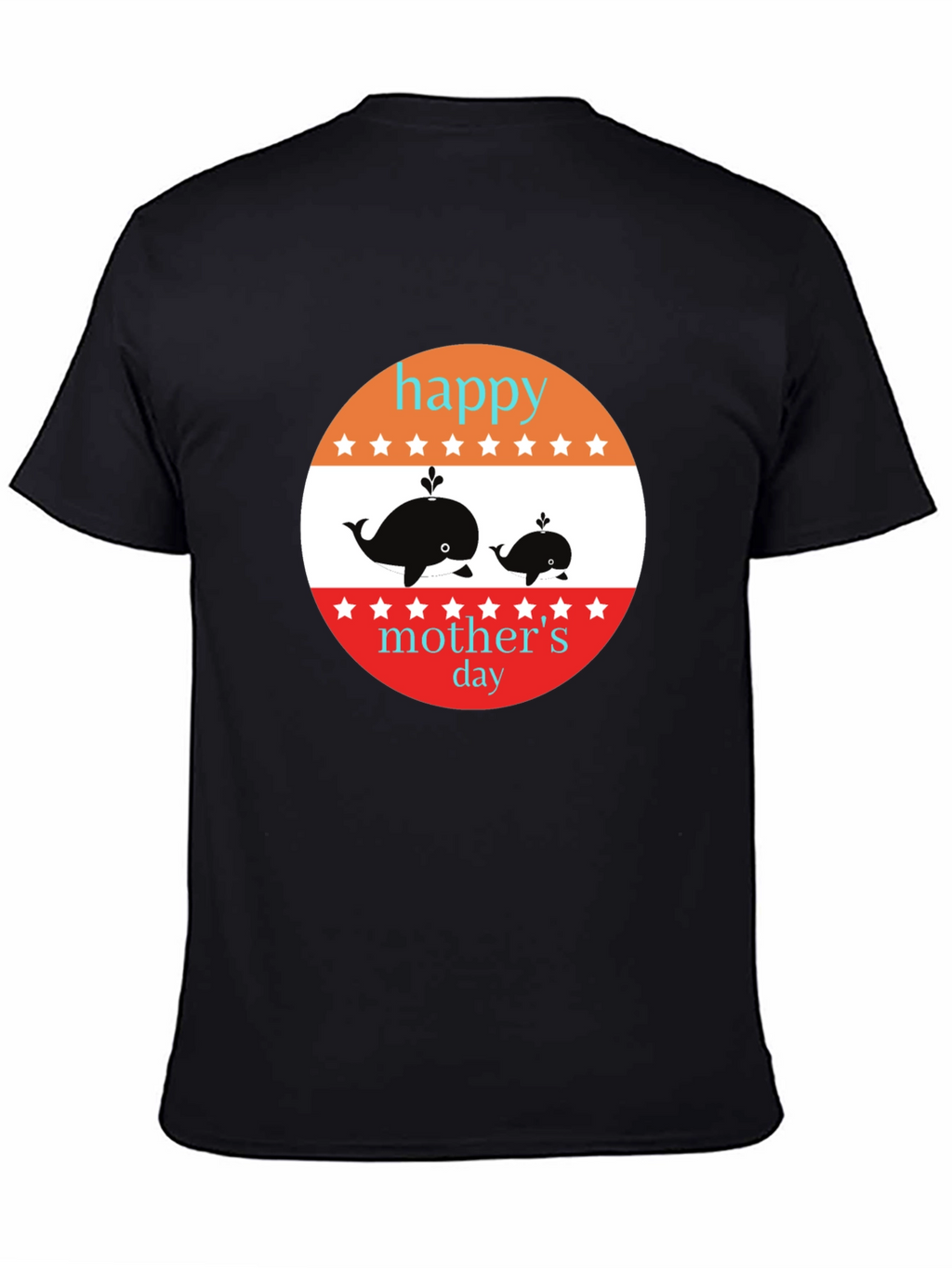 Happy Mothers Day Whale T-Shirt