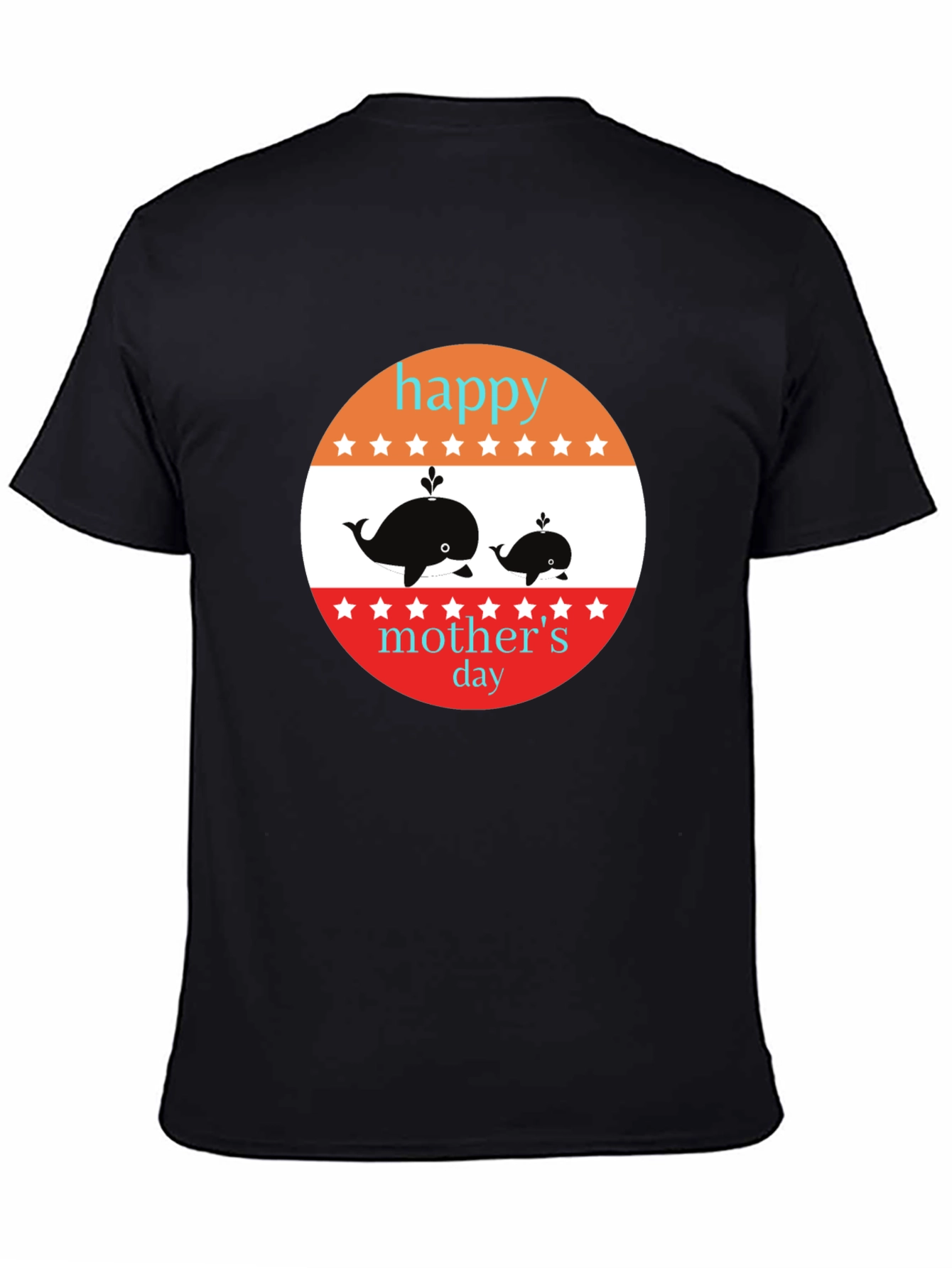 Happy Mothers Day Whale T-Shirt