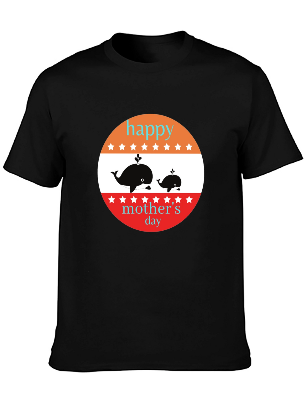 Happy Mothers Day Whale T-Shirt