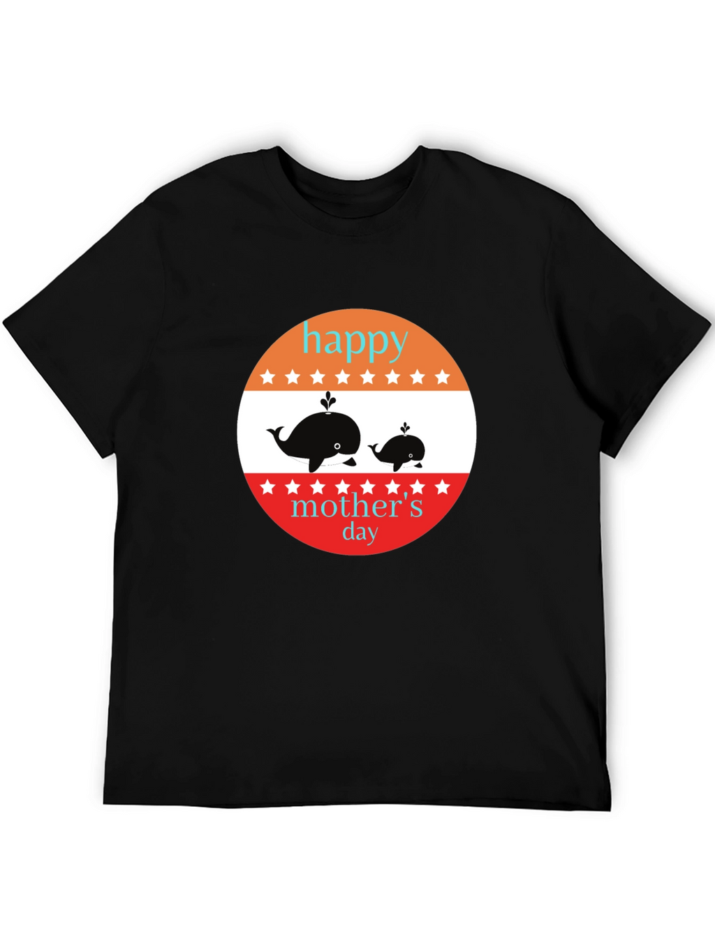 Happy Mothers Day Whale T-Shirt