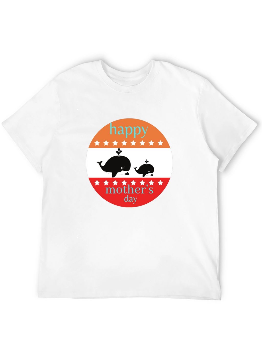 Happy Mothers Day Whale T-Shirt