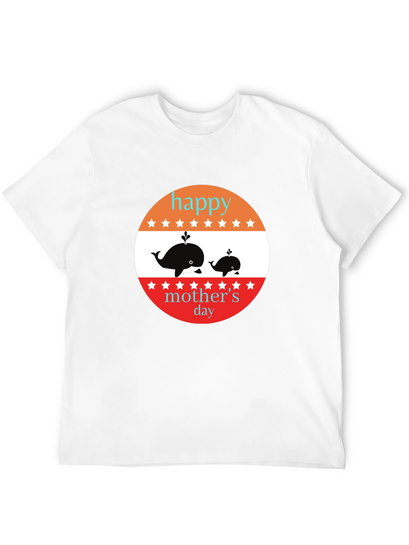 Happy Mothers Day Whale T-Shirt