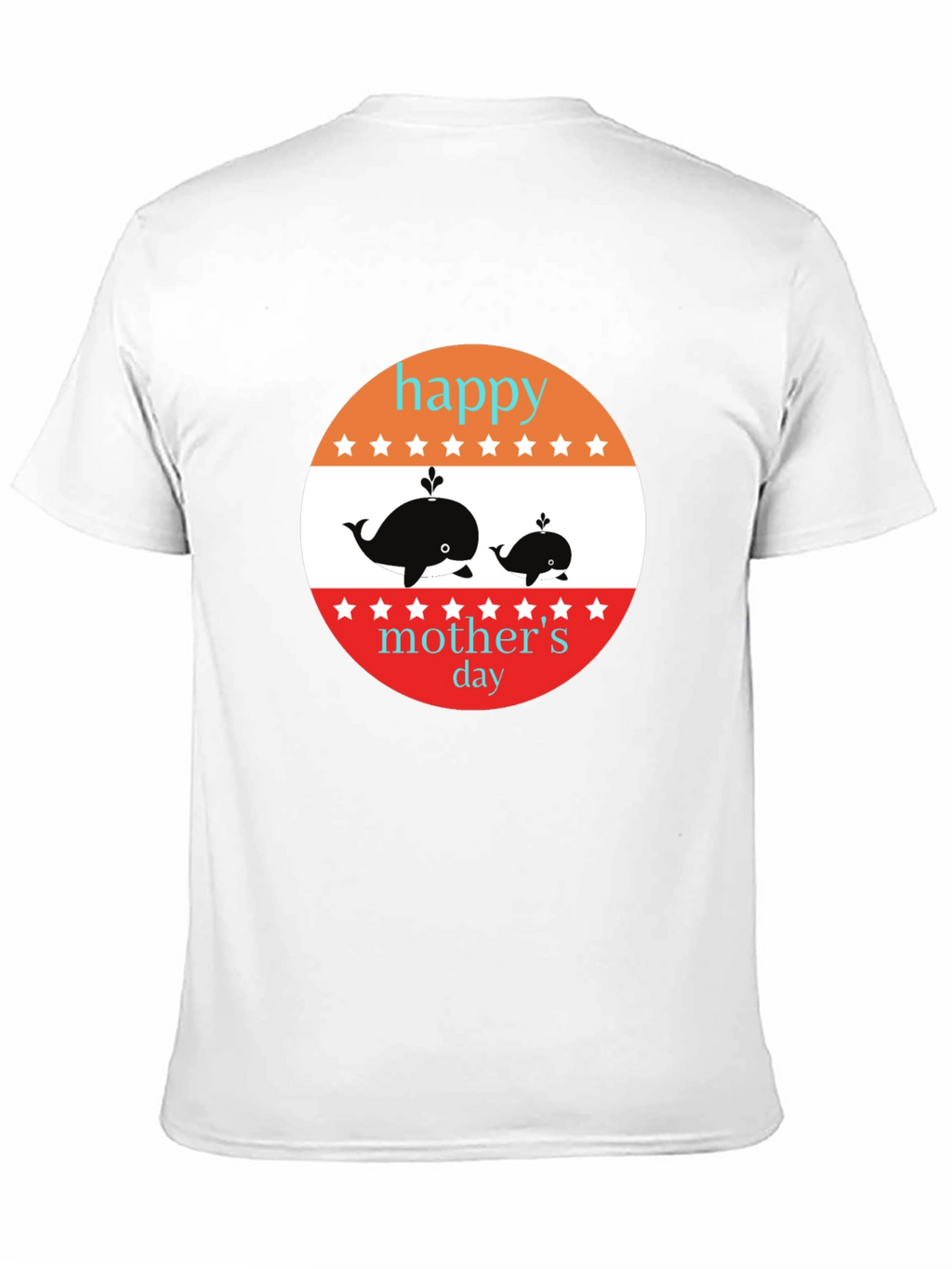 Happy Mothers Day Whale T-Shirt
