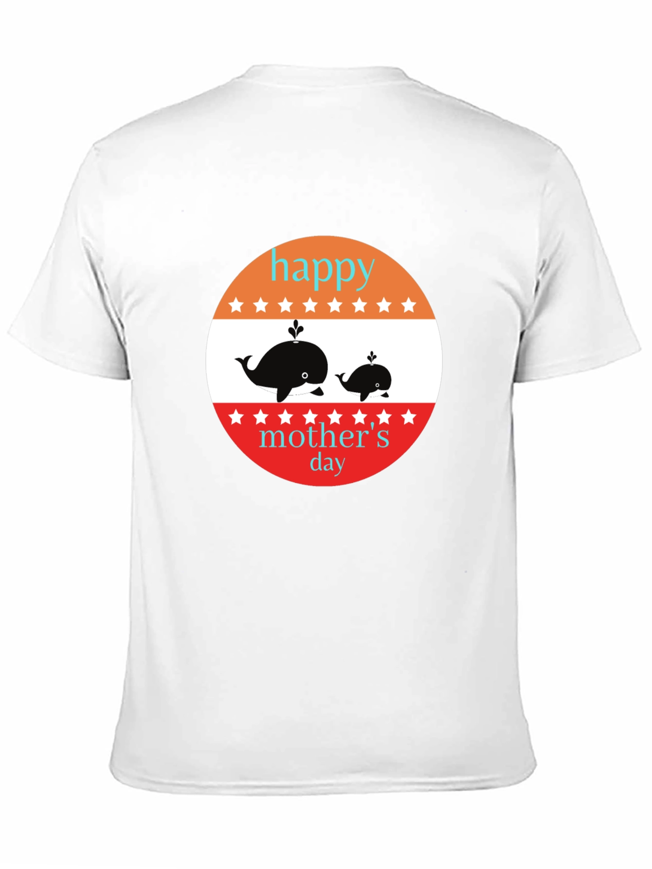 Happy Mothers Day Whale T-Shirt