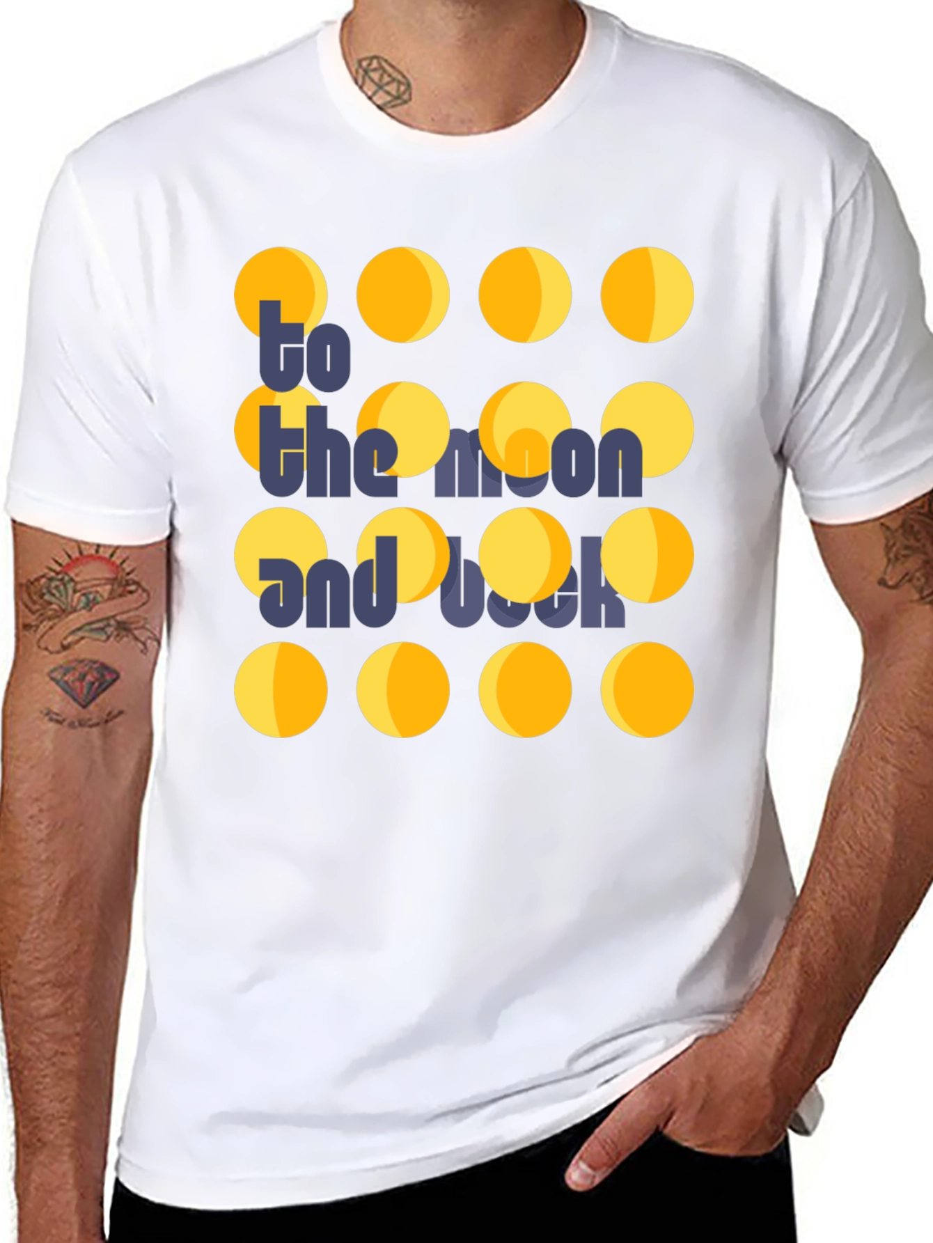To the Moon and Back Graphic Tee