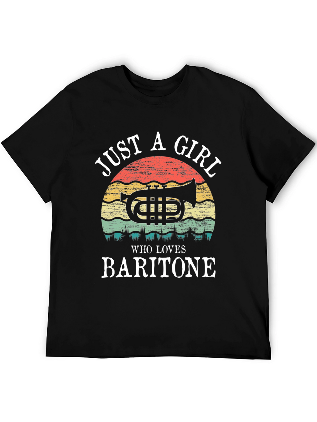 Just A Girl Who Loves Baritone T-Shirt