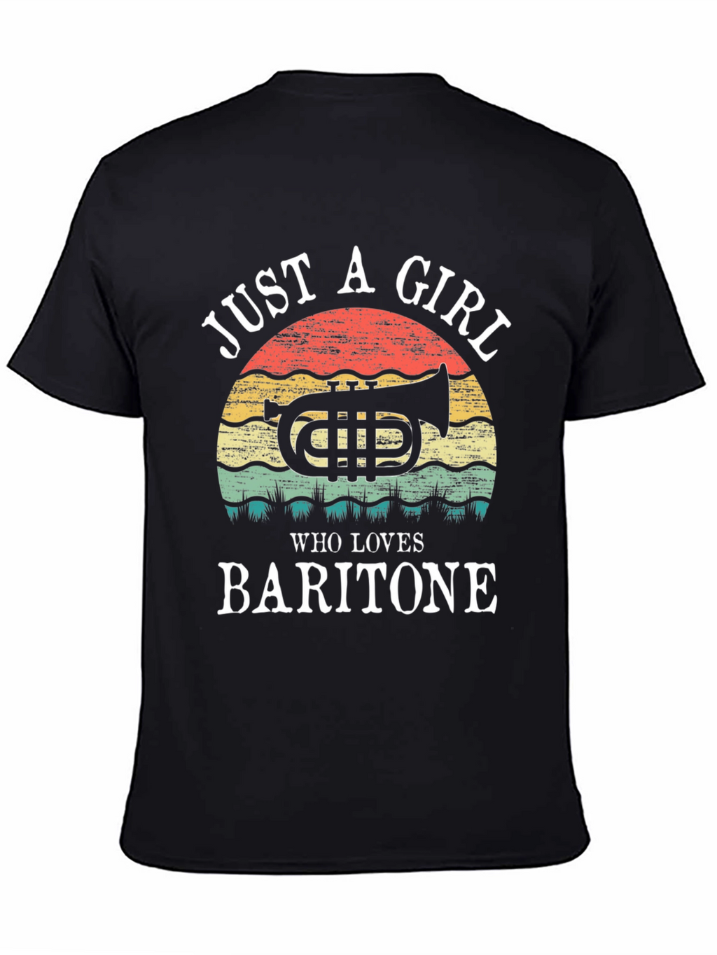 Just A Girl Who Loves Baritone T-Shirt