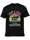 Just A Girl Who Loves Baritone T-Shirt