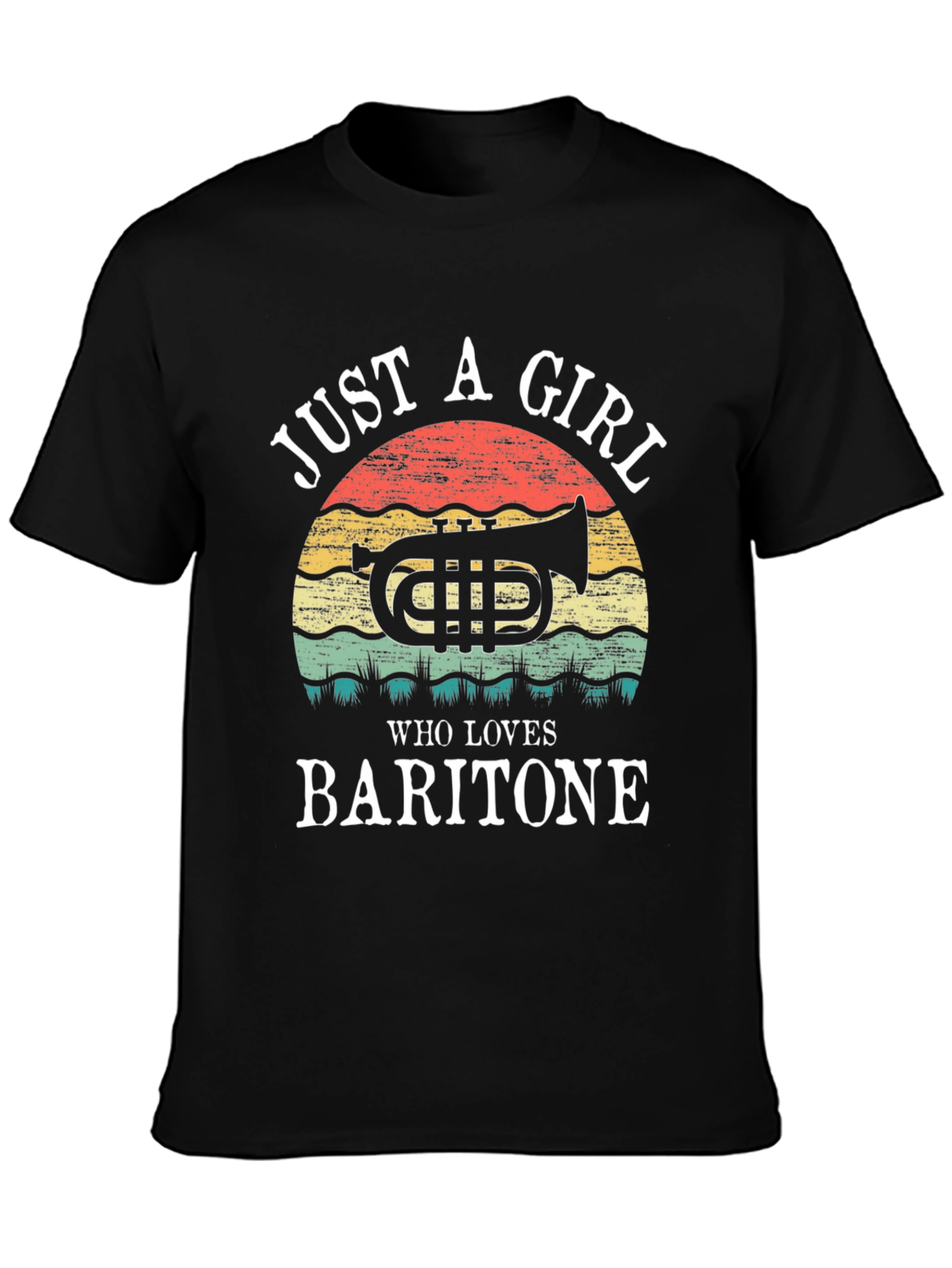 Just A Girl Who Loves Baritone T-Shirt