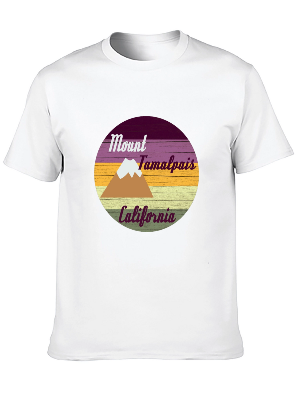 Mount Tamalpais California Graphic T-Shirt