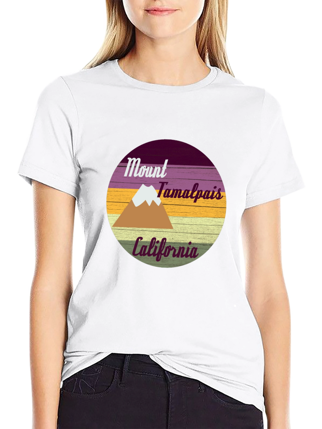 Mount Tamalpais California Graphic T-Shirt
