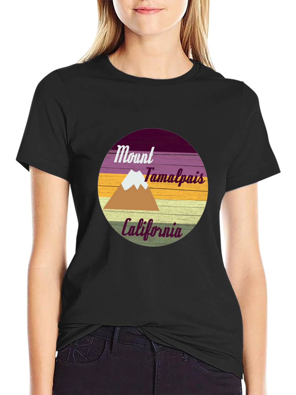 Mount Tamalpais California Graphic T-Shirt