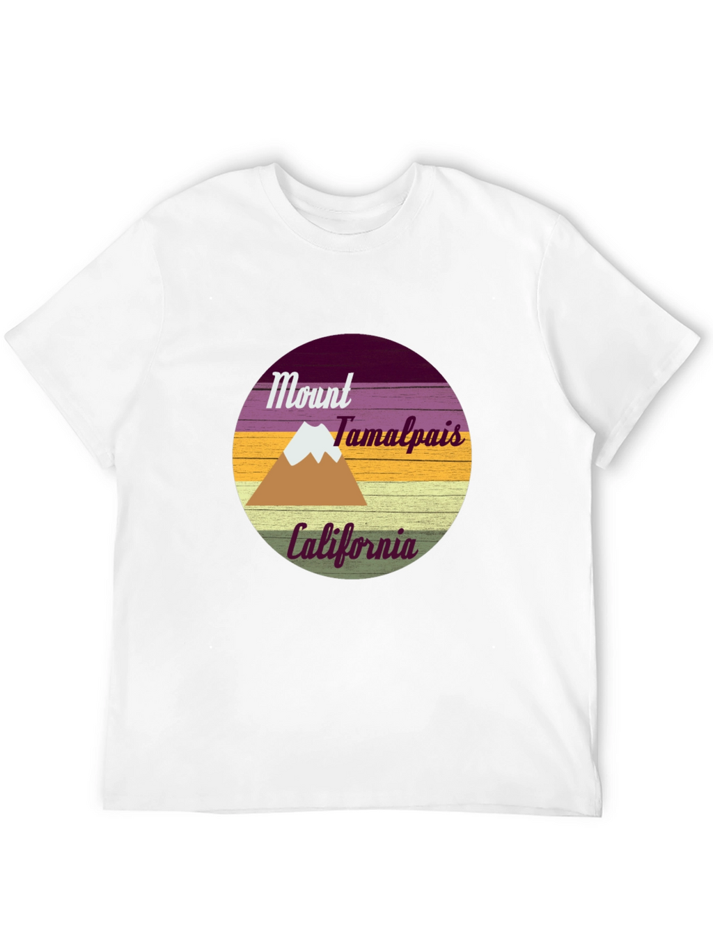 Mount Tamalpais California Graphic T-Shirt