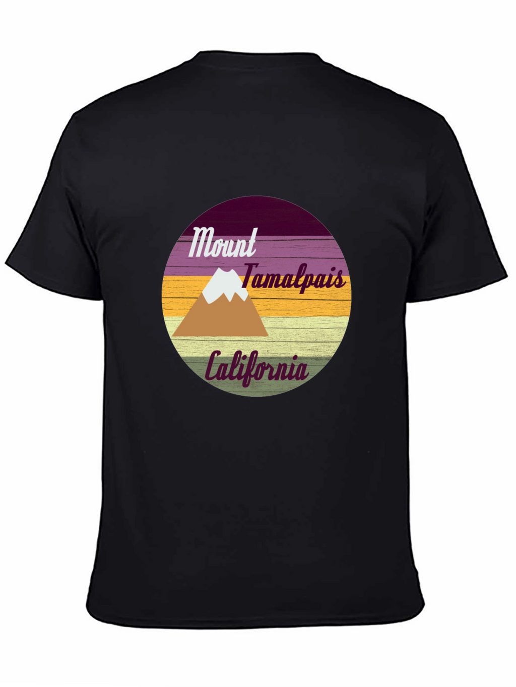 Mount Tamalpais California Graphic T-Shirt