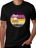 Mount Tamalpais California Graphic T-Shirt
