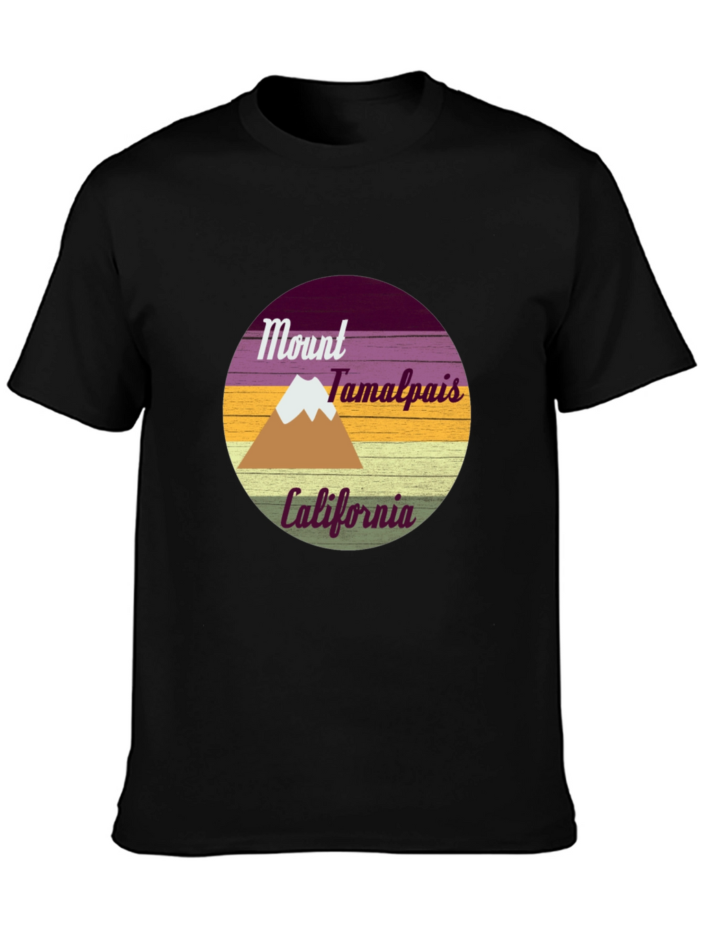 Mount Tamalpais California Graphic T-Shirt