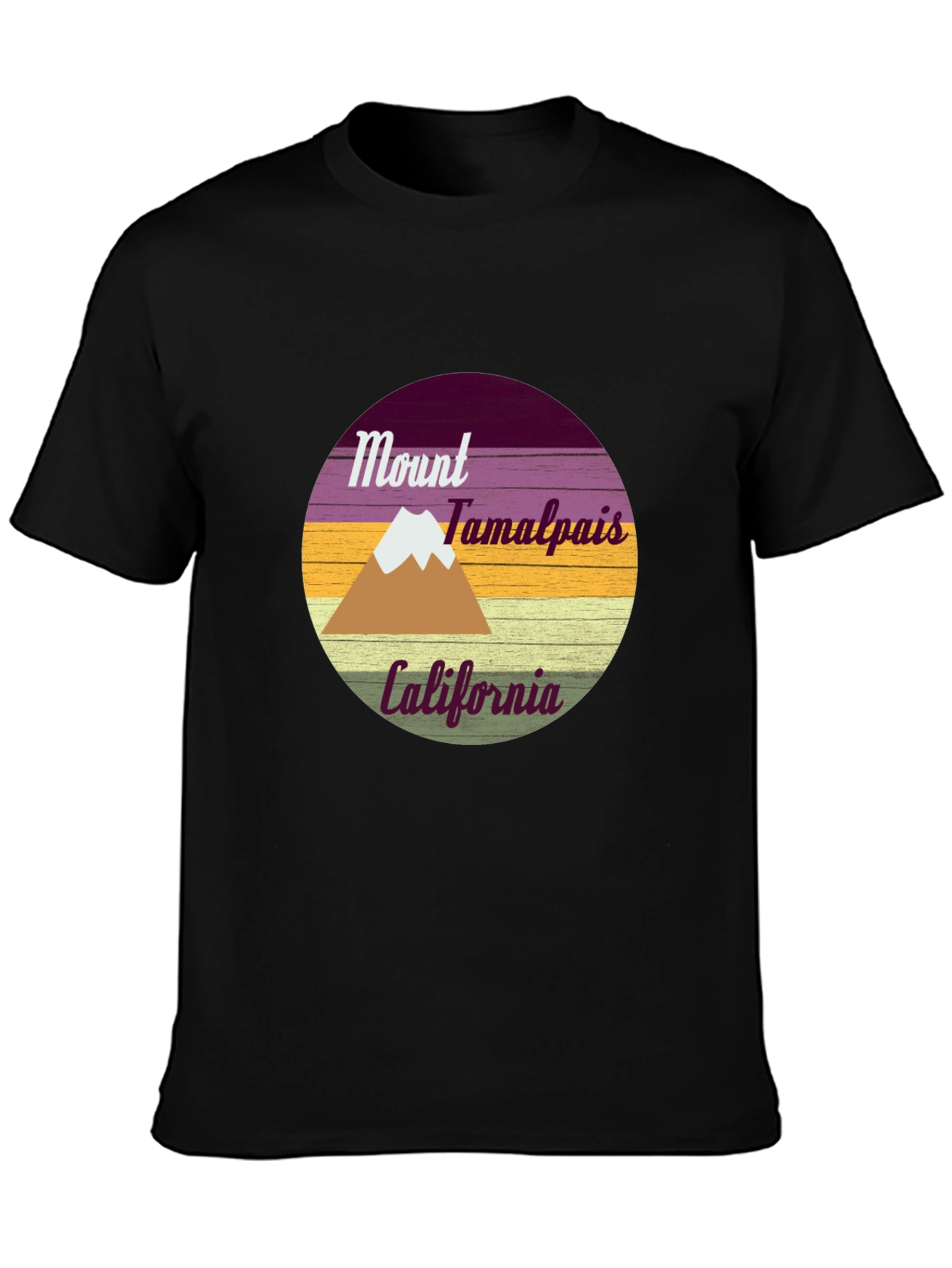 Mount Tamalpais California Graphic T-Shirt