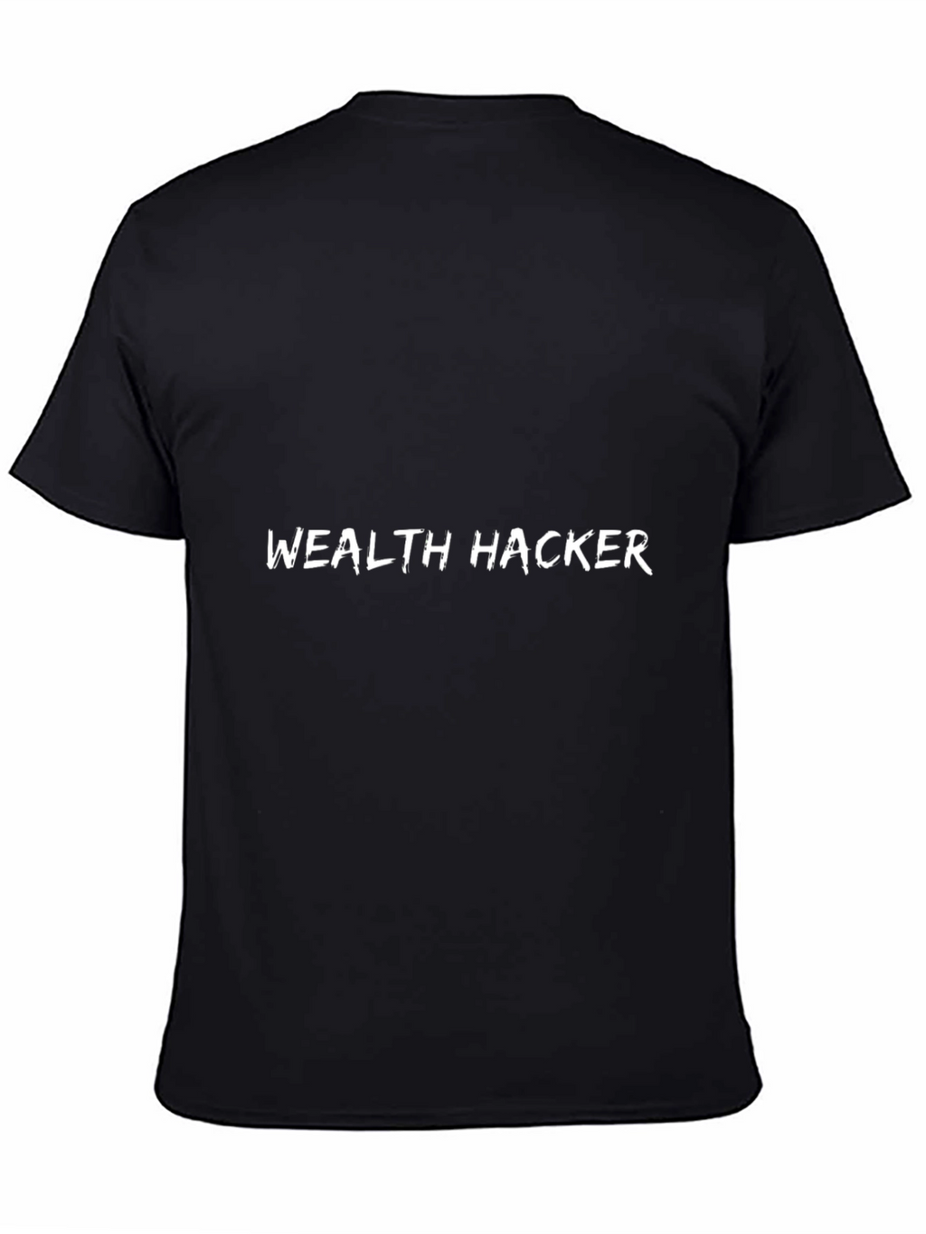 Wealth Hacker Black Tee Shirt
