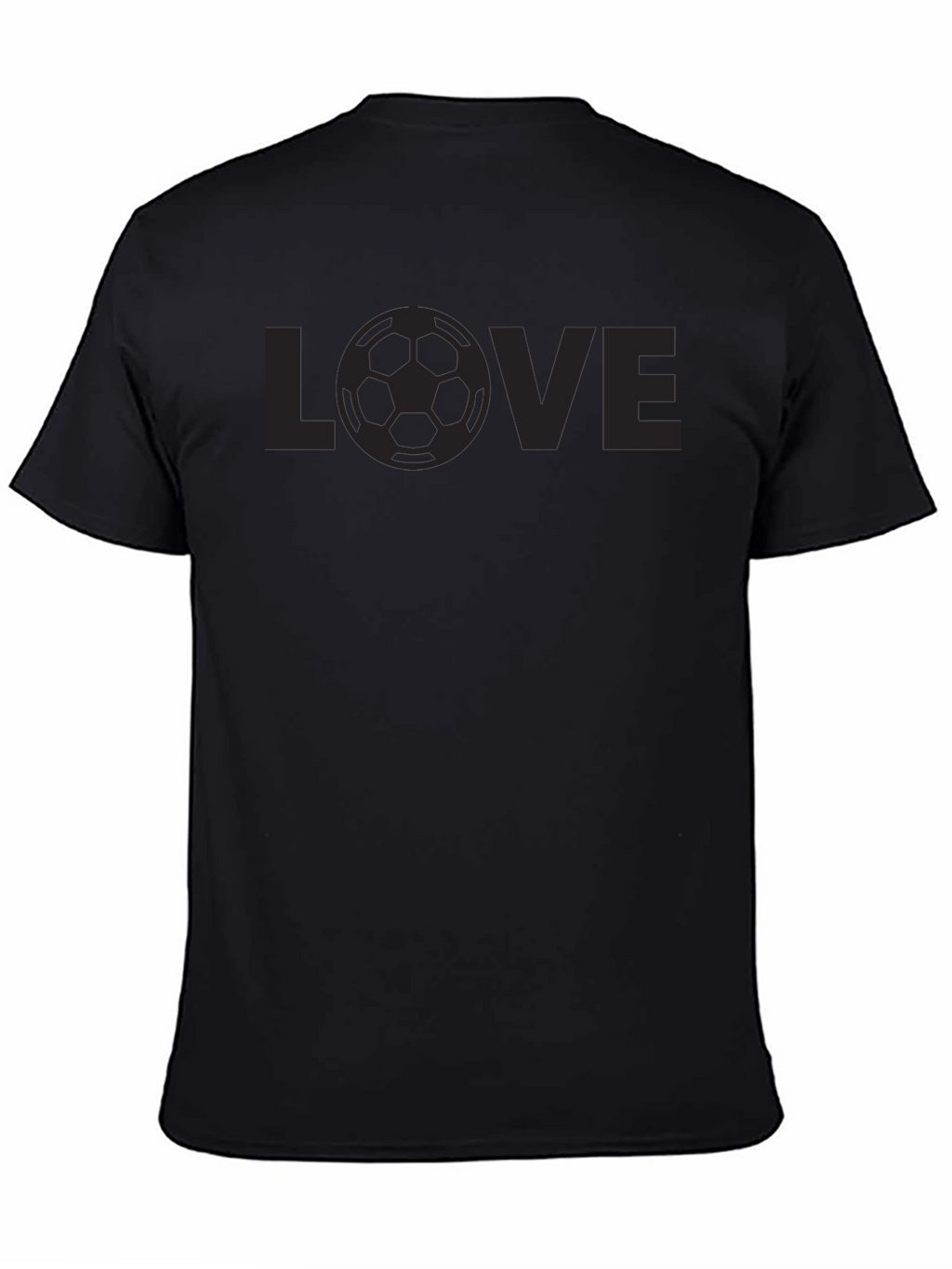 Soccer Love T-Shirt - Black