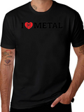 I Love Metal T-Shirt - Rock On!