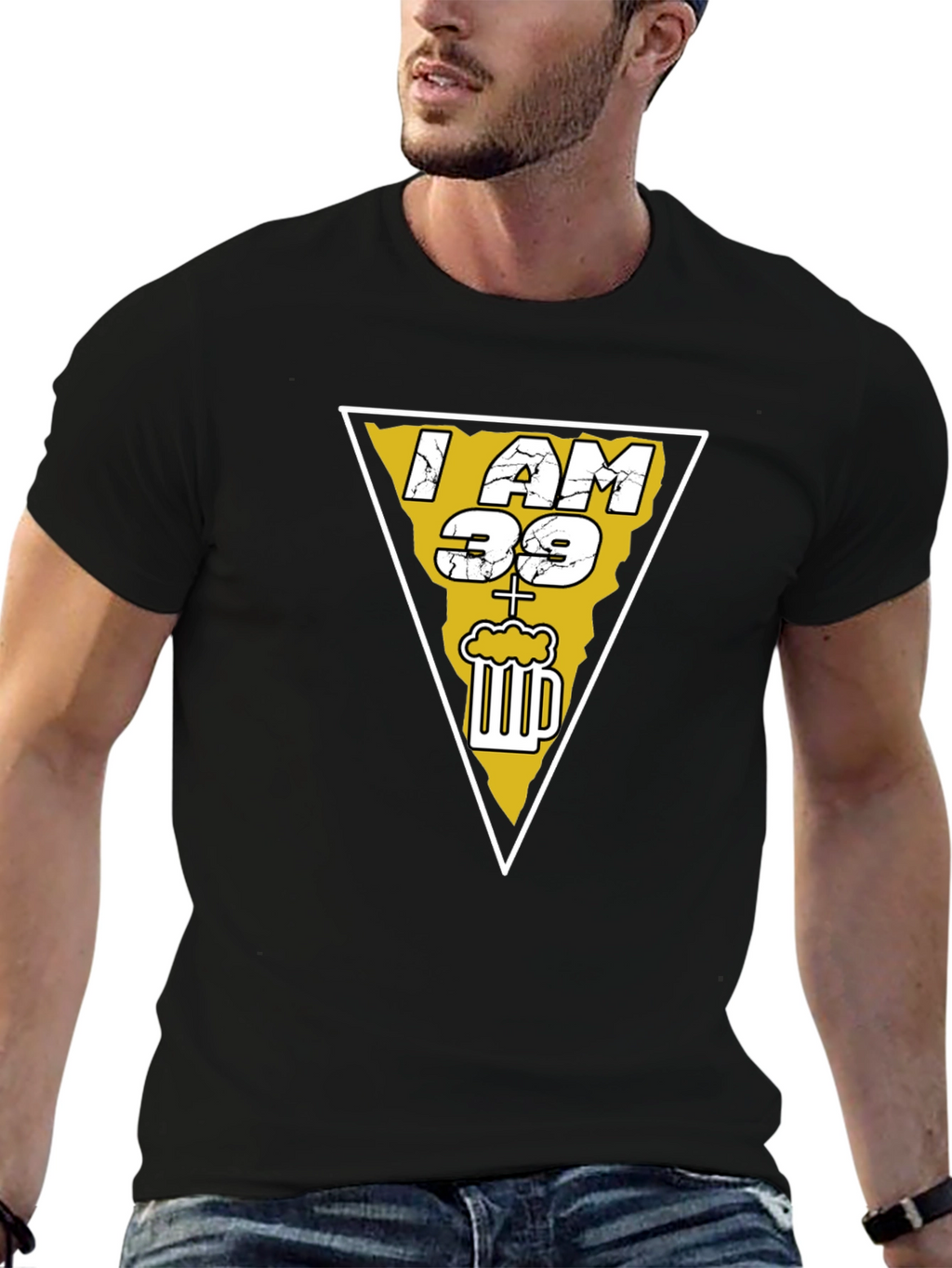 I AM 39+ Beer T-Shirt