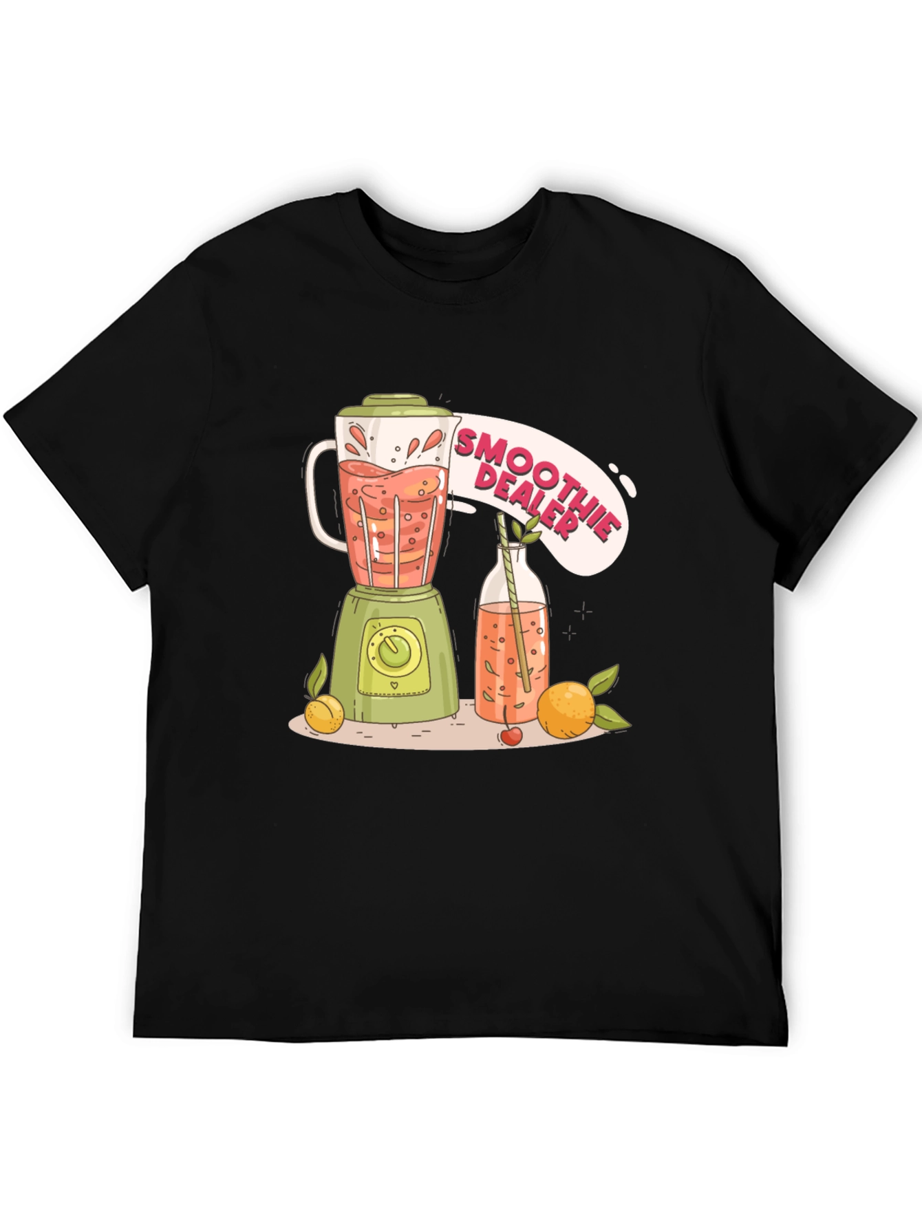 Smoothie Dealer Black Graphic Tee