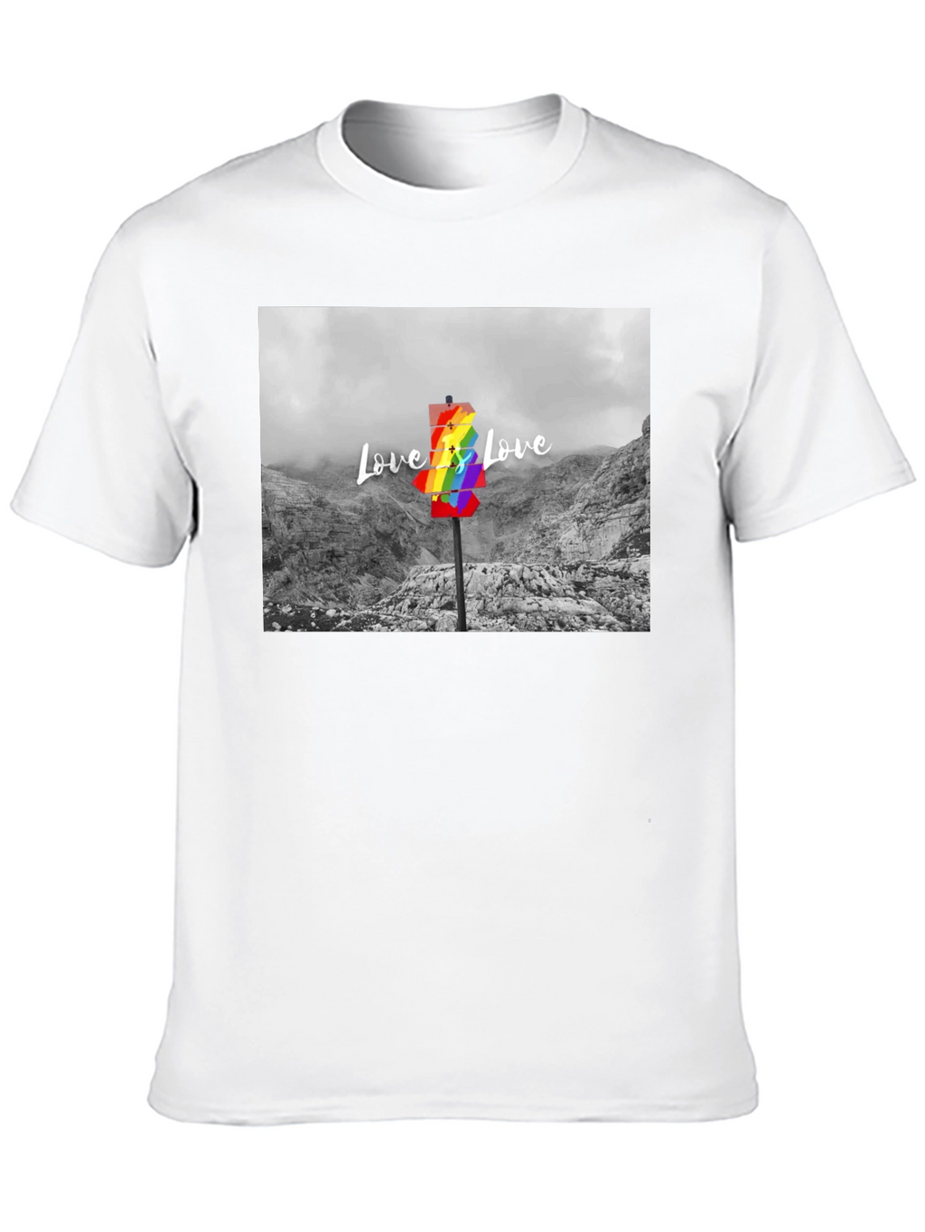 Love is Love T-Shirt - Rainbow LGBTQ+ Pride Tee