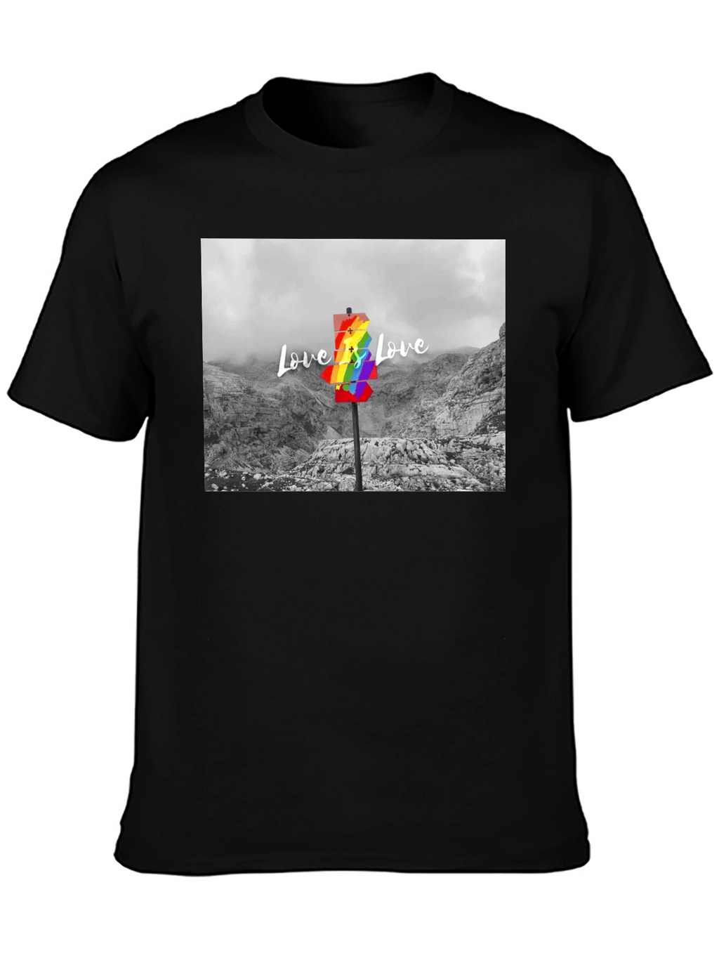 Love is Love T-Shirt - Rainbow LGBTQ+ Pride Tee