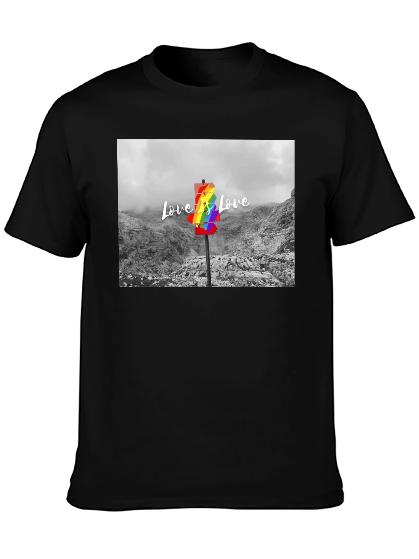 Love is Love T-Shirt - Rainbow LGBTQ+ Pride Tee