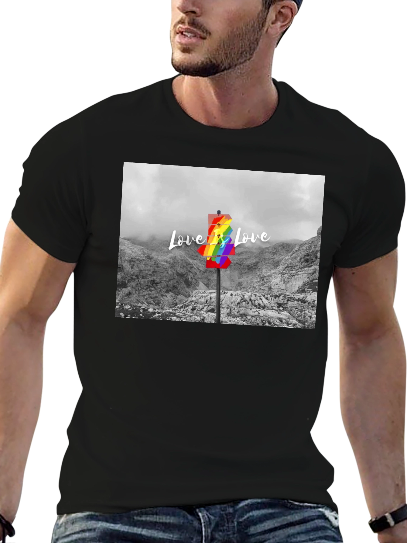 Love is Love T-Shirt - Rainbow LGBTQ+ Pride Tee
