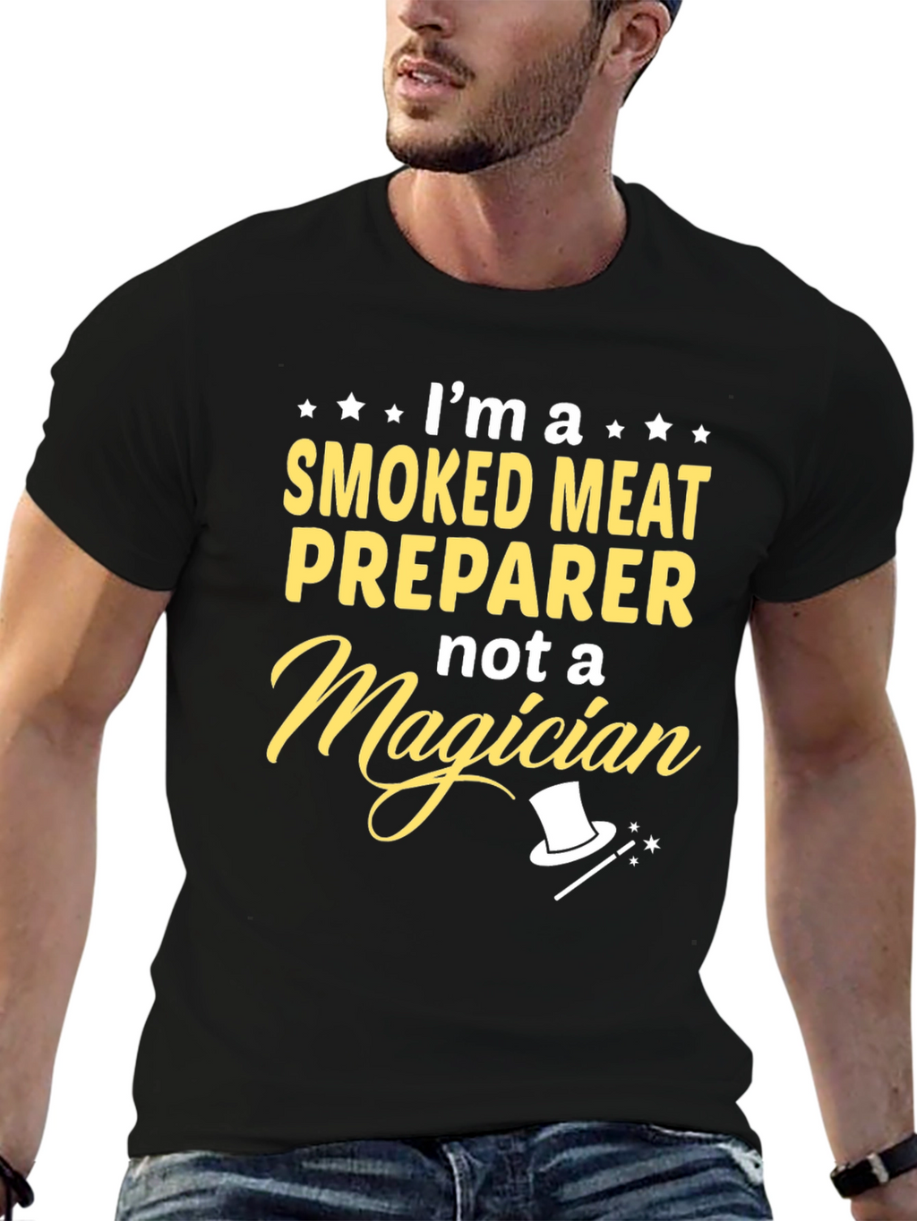 Smoked Meat Preparer Novelty T-Shirt