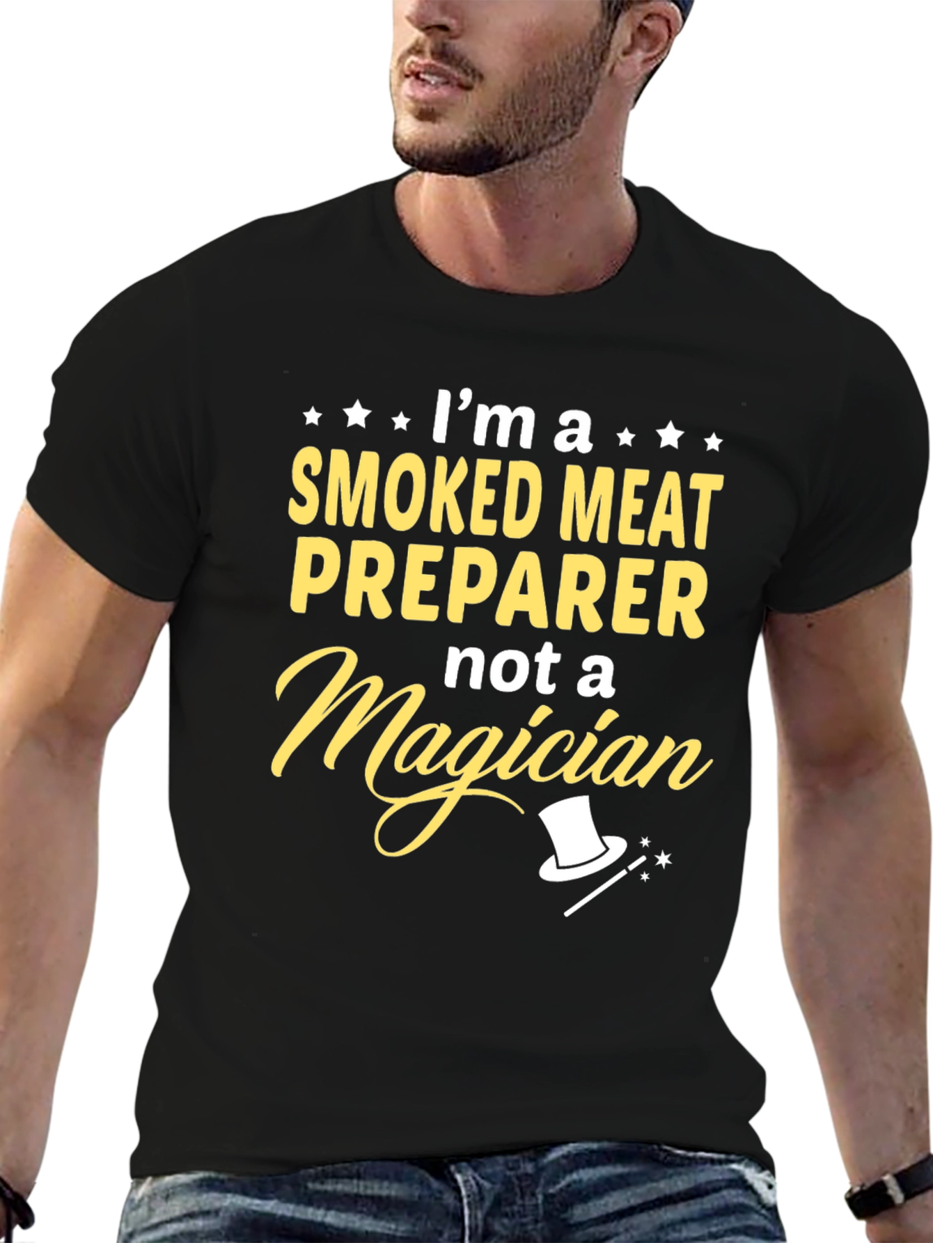 Smoked Meat Preparer Novelty T-Shirt