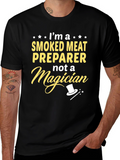 Smoked Meat Preparer Novelty T-Shirt