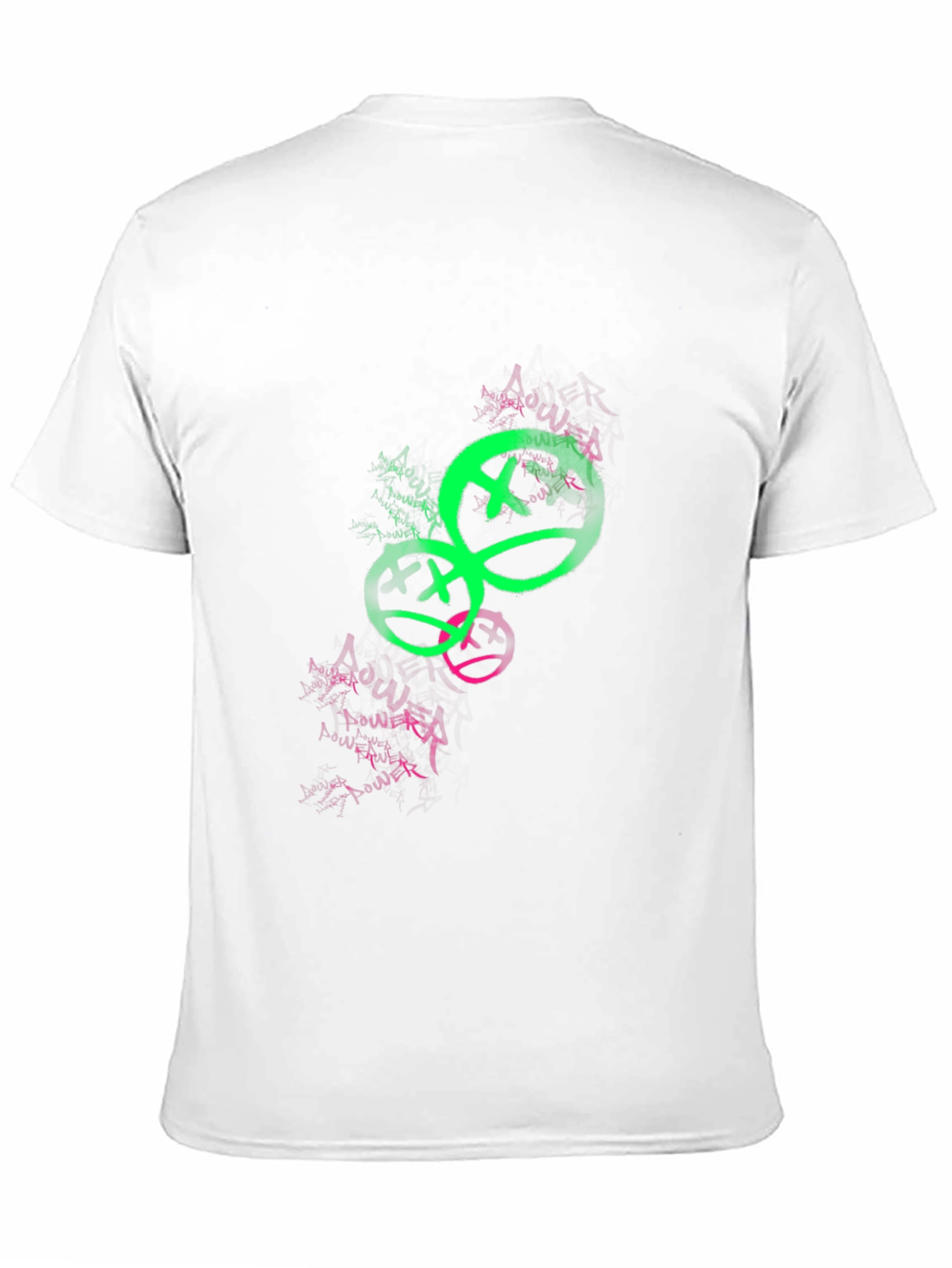 Graffiti Smiley Face Graphic Tee